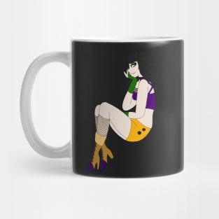 Goth Halloween Girl Mug